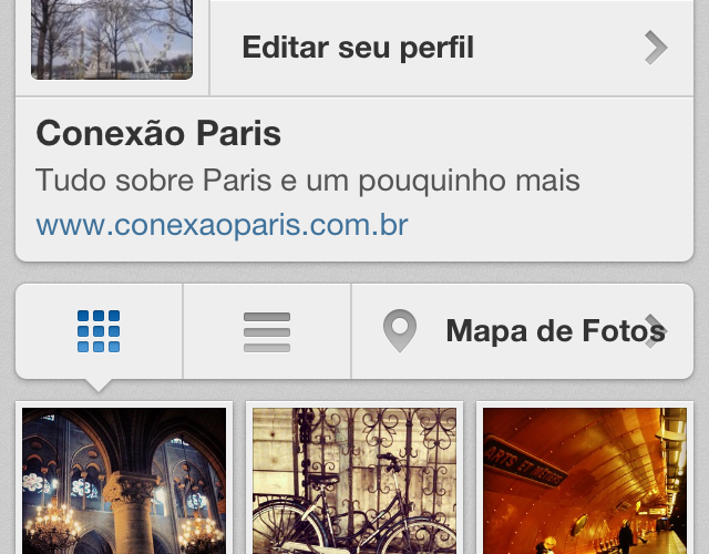 Instagram Conexão Paris