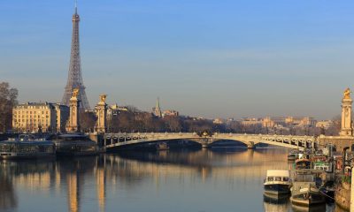 paris em janeiro vista geral da cidade