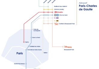 opções de como ir do aeroporto cdg até paris