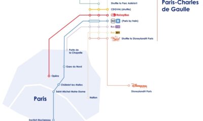 opções de como ir do aeroporto cdg até paris