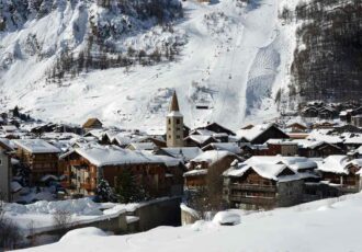 val d'isere vista geral