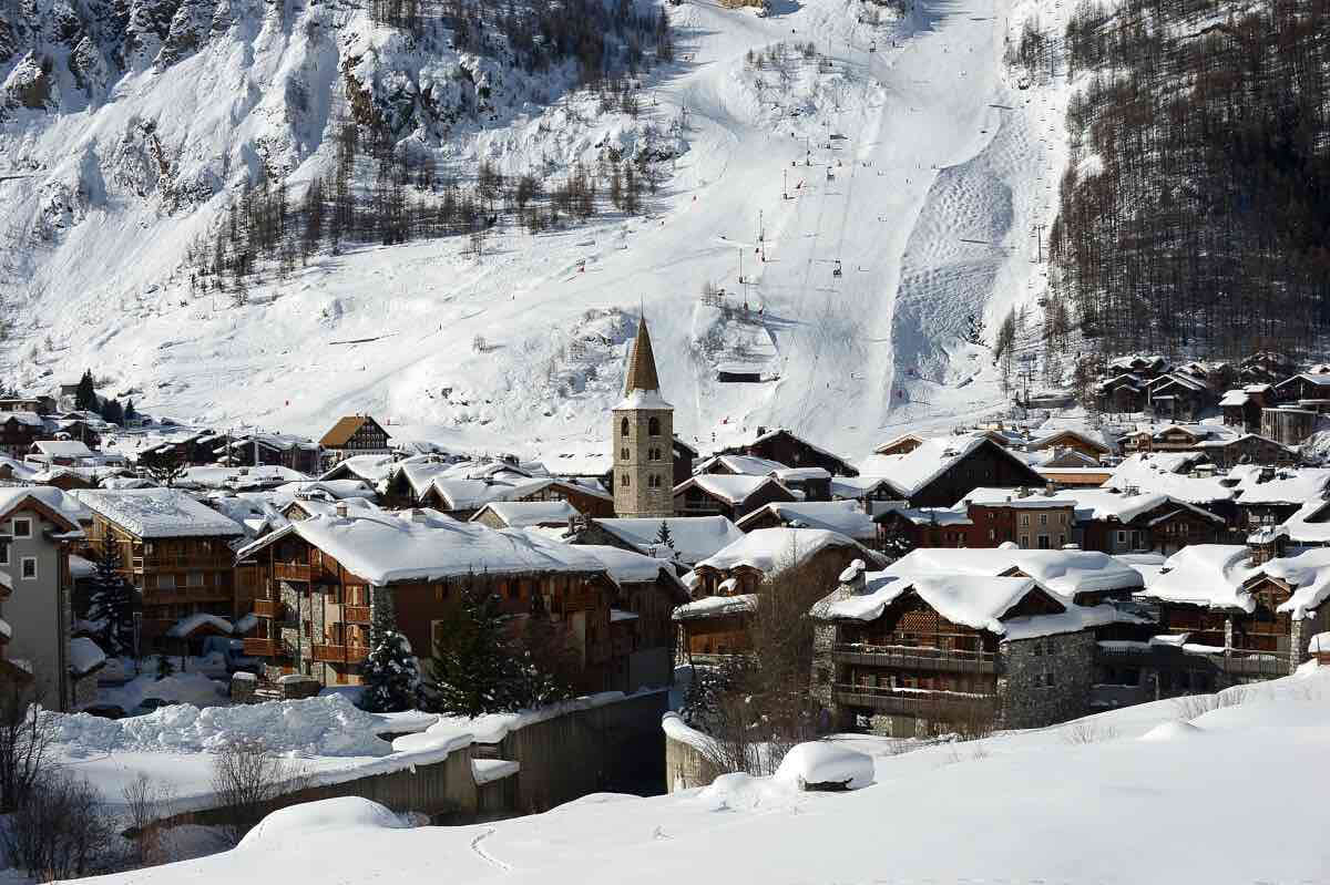 val d'isere vista geral